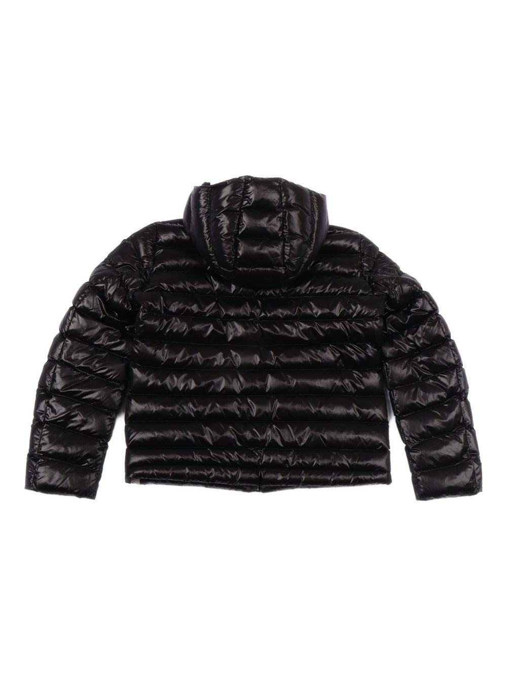 Piumino Adams con cappuccio nero 25WBLKC02426005958 999EI BLAUER KIDS