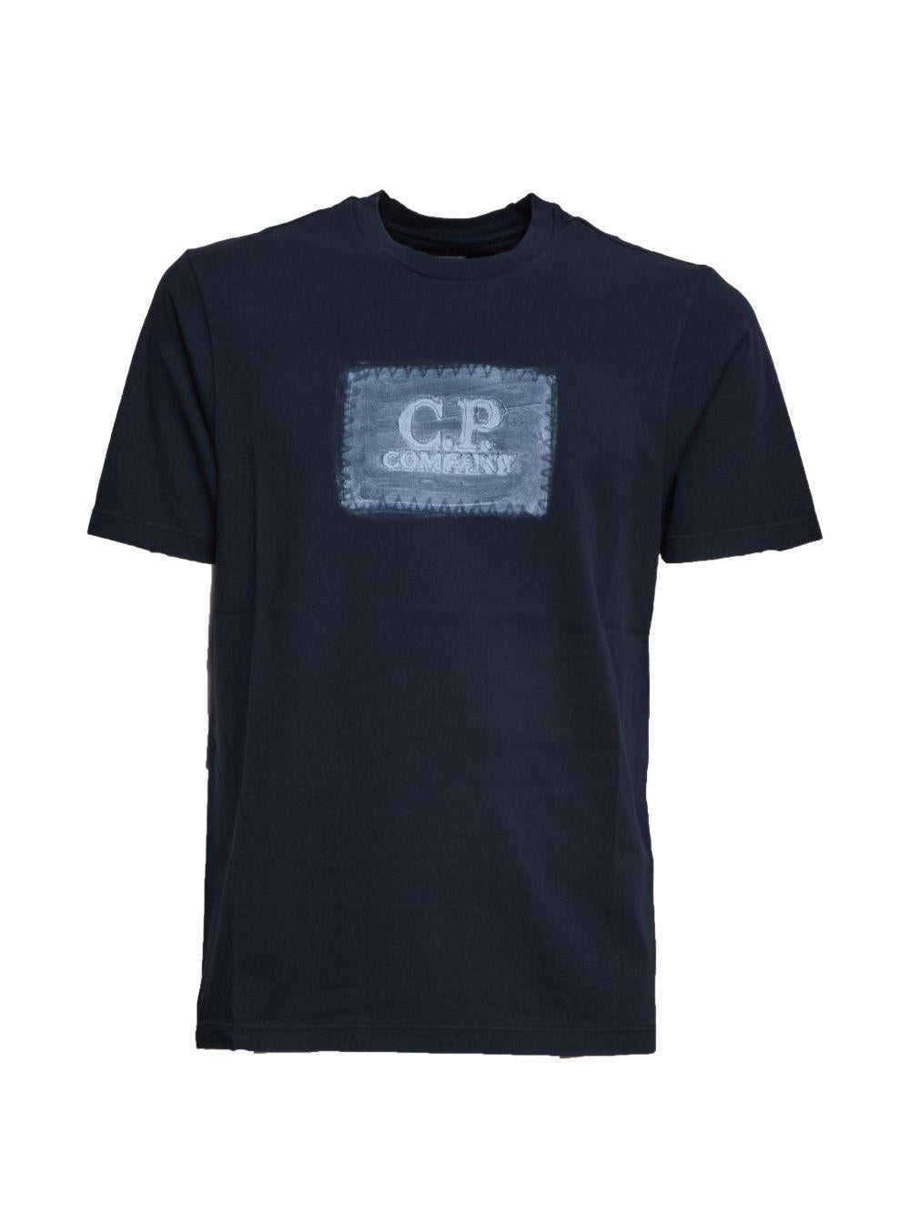 T-shirt in cotone girocollo 20CMTS294A005431G 889 CP COMPANY