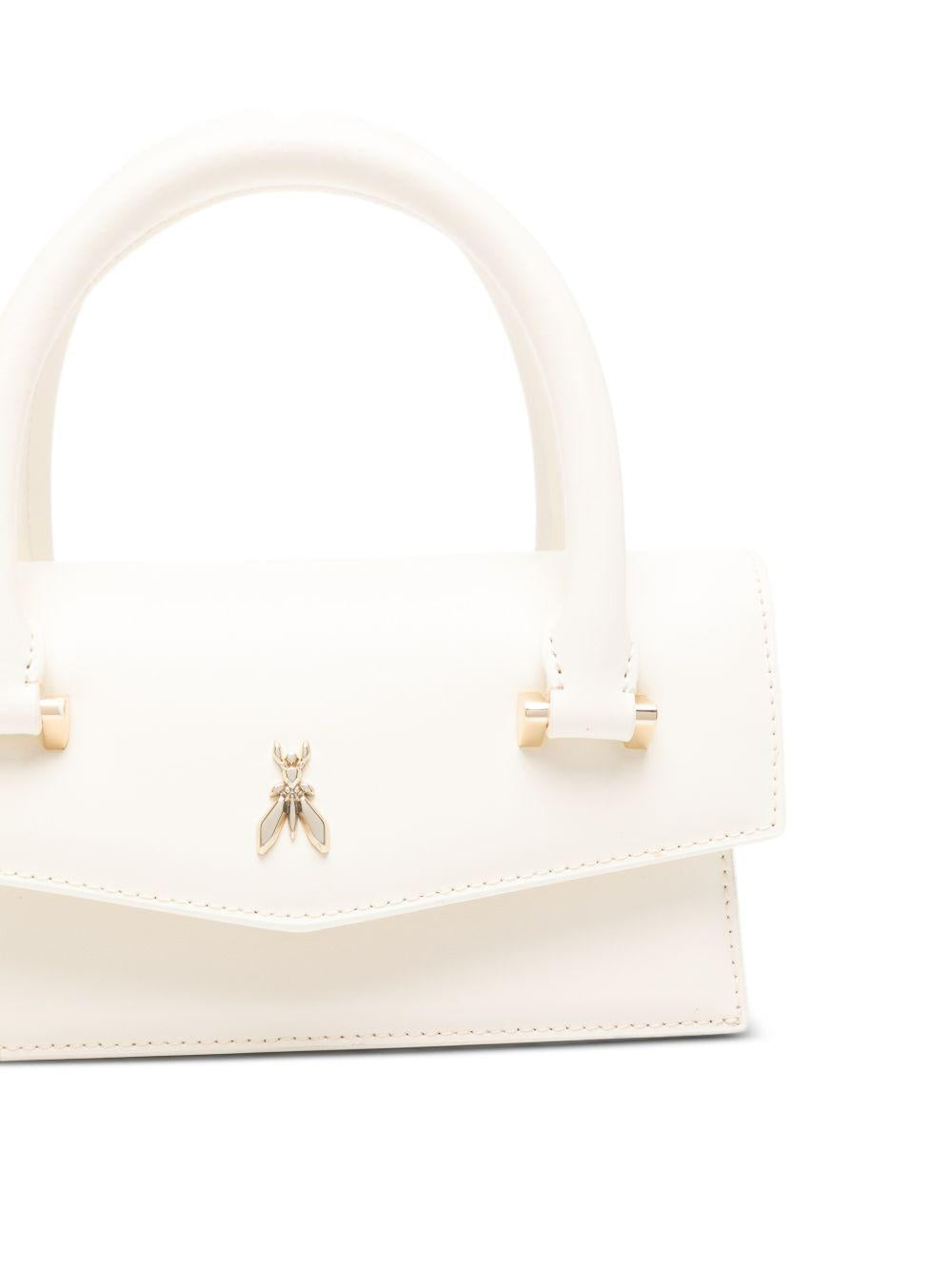 Borsa a mano in pelle con tracolla 8B0111L061 W405 PATRIZIA PEPE