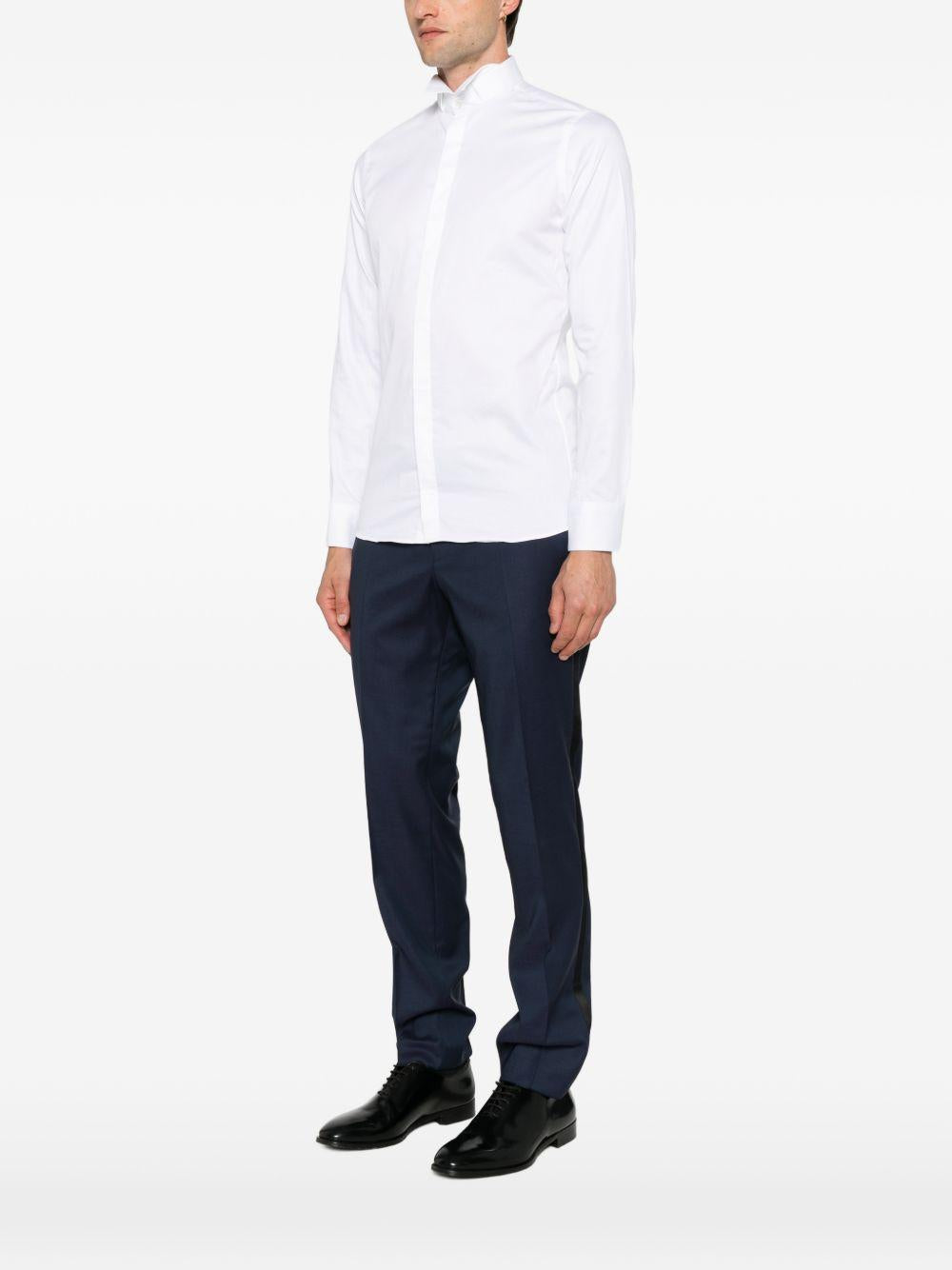 Camicia bianca B4RAY05U0CP134 20 CARLO PIGNATELLI