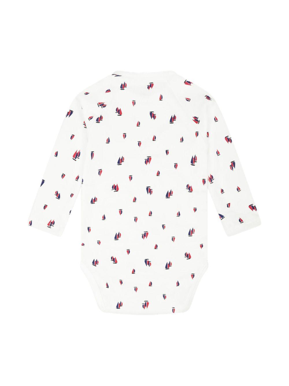Set body e completo a righe neonato (3pz) A0BNA 01 PETIT BATEAU KIDS