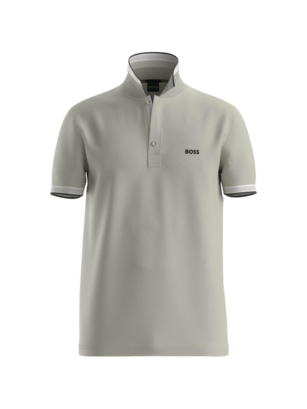 Polo con placca bottoni 50469055 276 BOSS