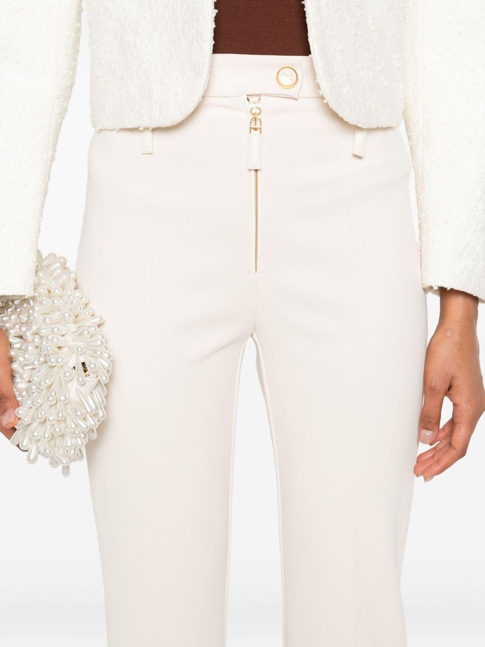 Pantaloni a Taglio Dritto con Zip PA10856E2 DZ9 ELISABETTA FRANCHI