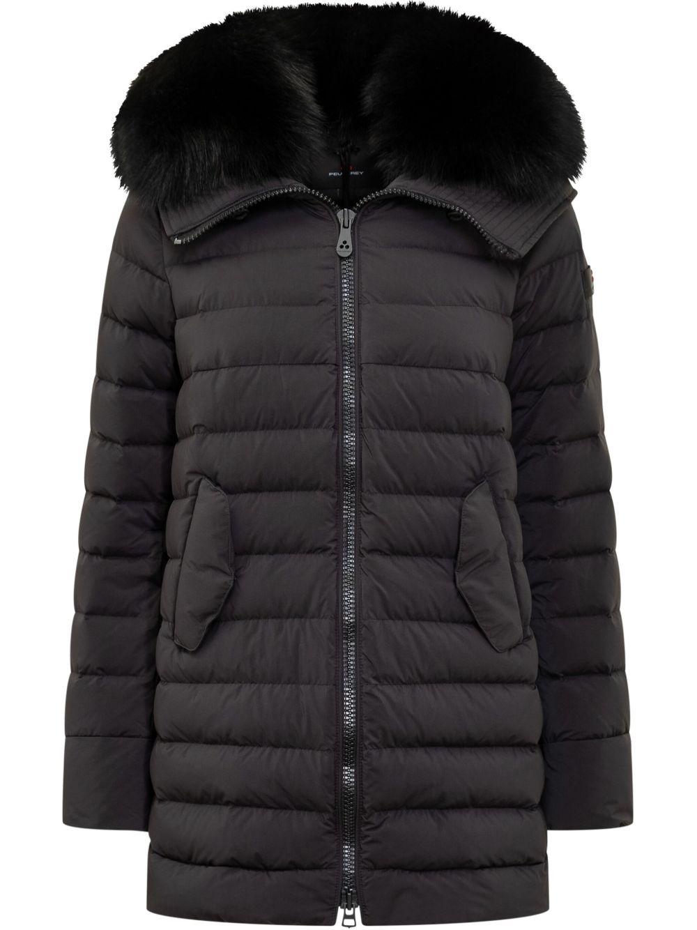 Piumino Itoka ml fur nero PED401701190986 808 PEUTEREY