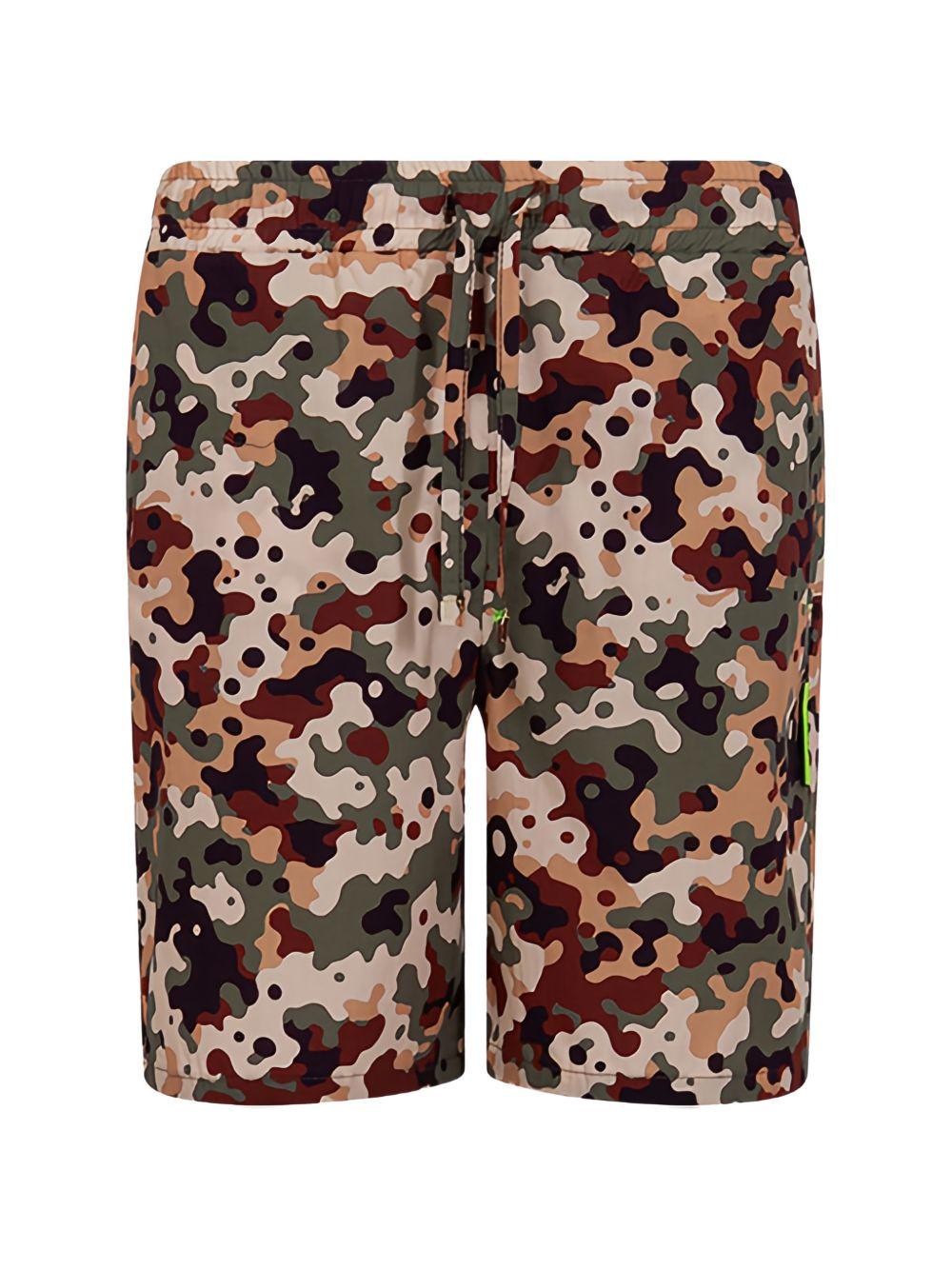 Bermuda mimetici con coulisse S6MSJBBE192 167 MSGM KIDS