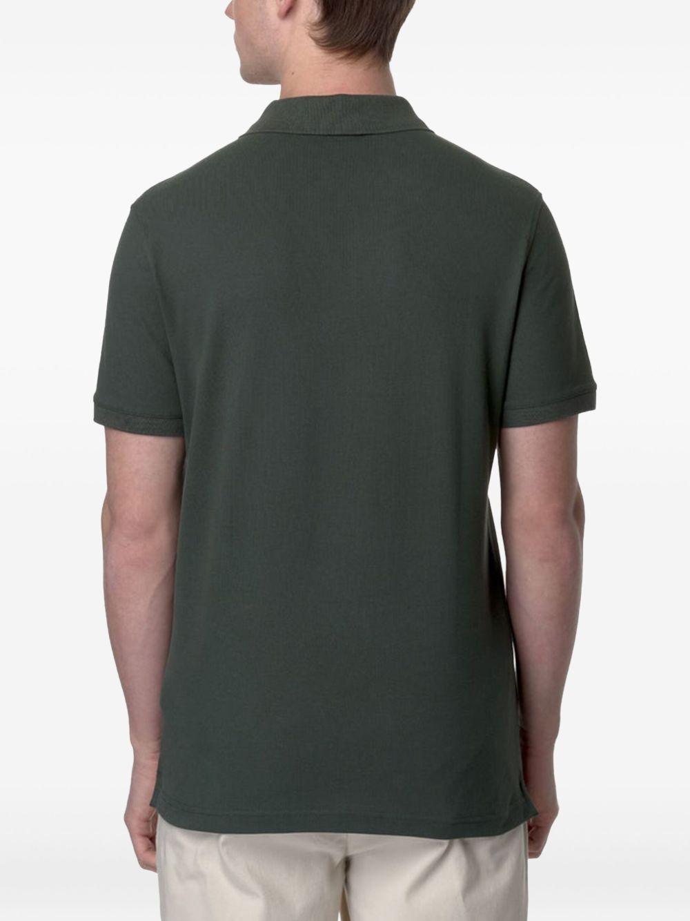 Polo amedee pique verde
