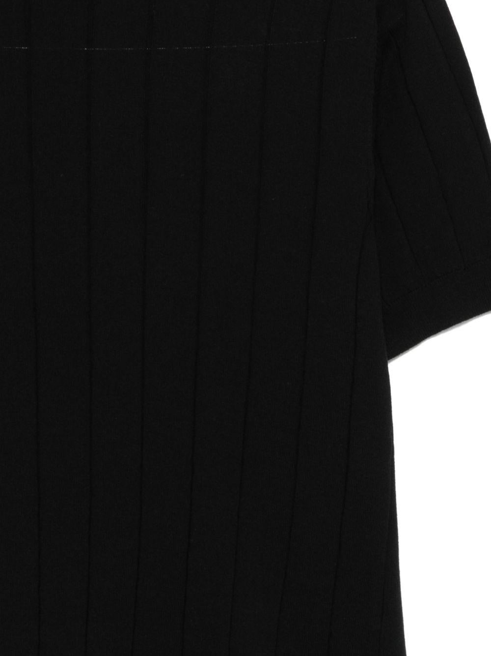 Maglia a maniche corte in cotone girocollo DK17026 NERO DIKTAT