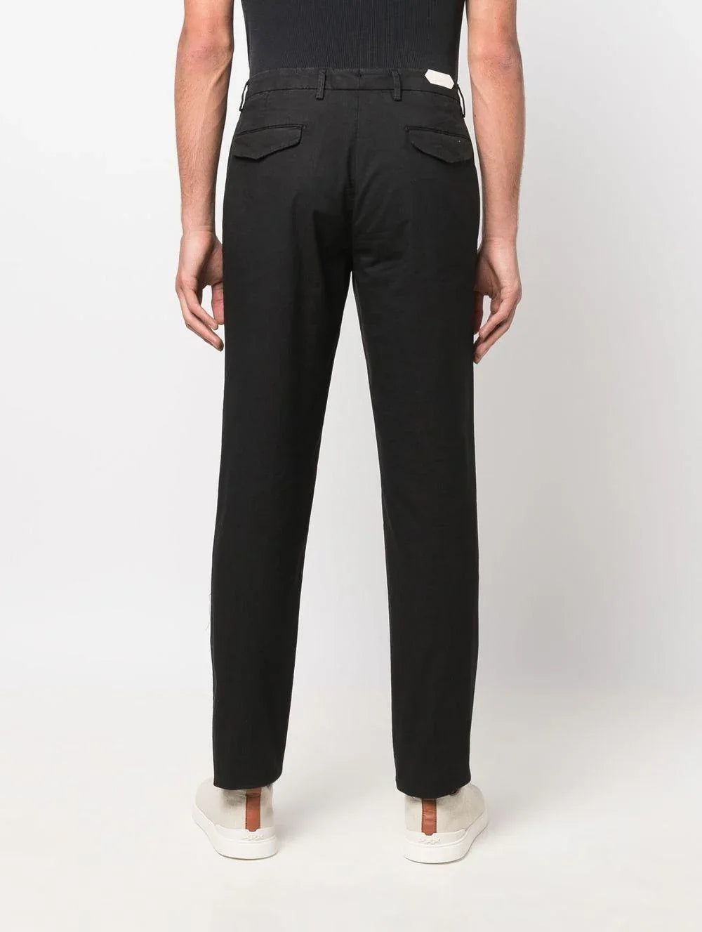 Pantalone nero in tinta unita - Preludio Moda