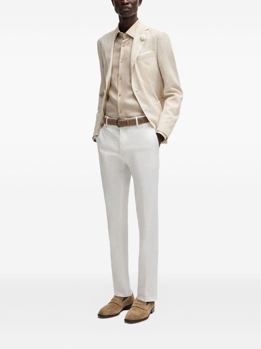 Pantalone c-genius fromale bianco 50539970 100 BOSS