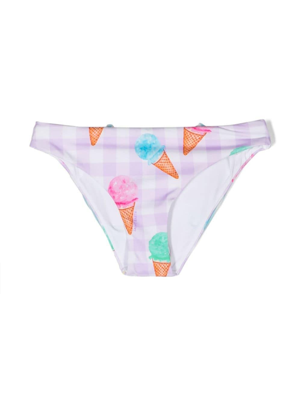 COSTUME SLIP madame LUREX VERDE/ROSA MAD0001 00677F MC2 SAINT BARTH KIDS