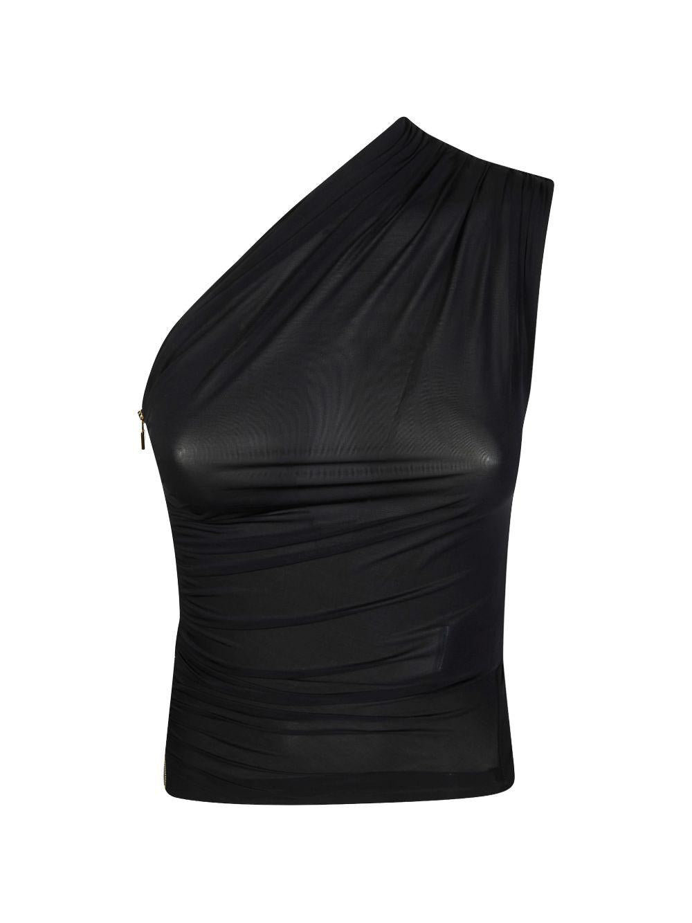 Top monospalla con drappeggio CN00962E2 110 ELISABETTA FRANCHI