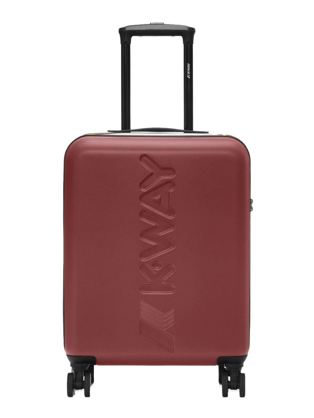 Trolley small rosso marrone