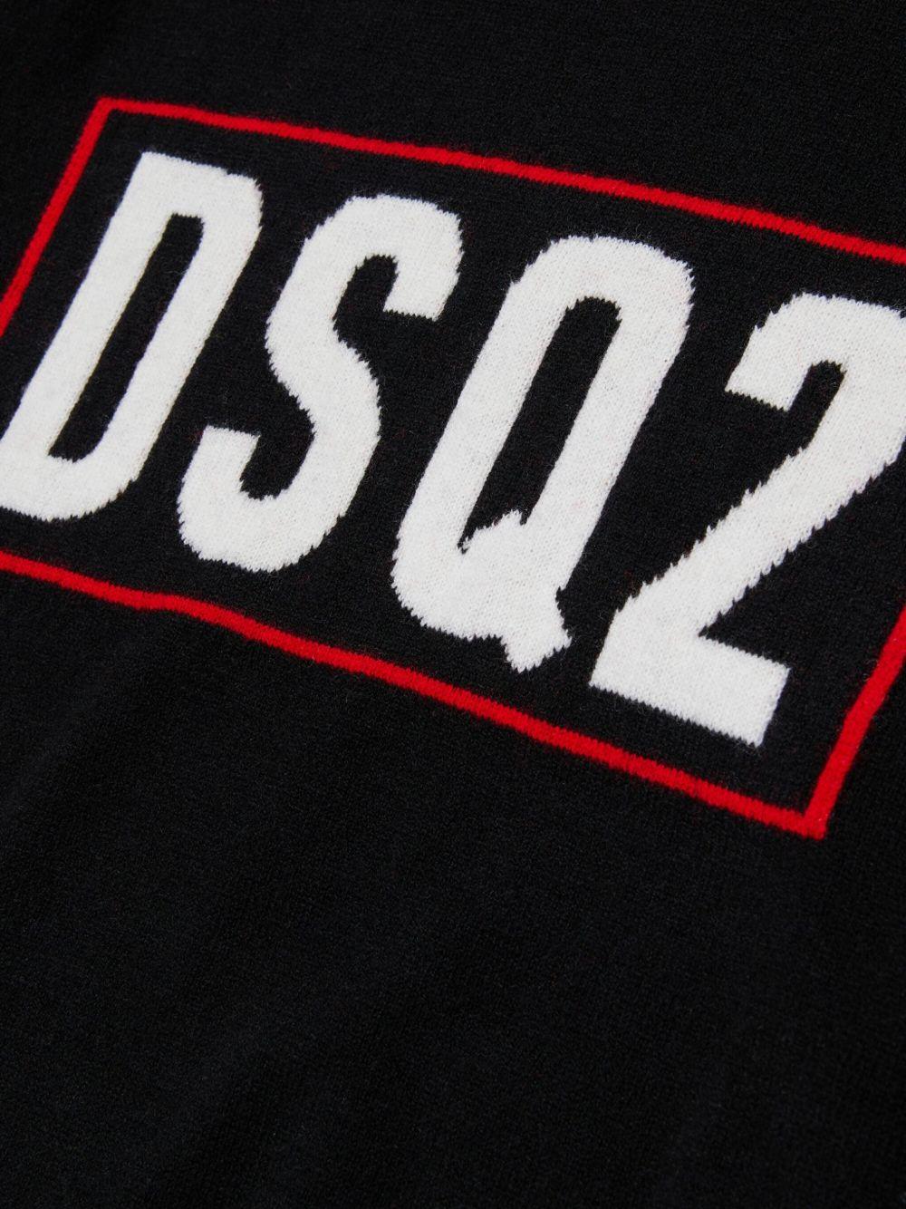 Maglione in Lana DQ3071D0AFF DQ900 DSQUARED KIDS