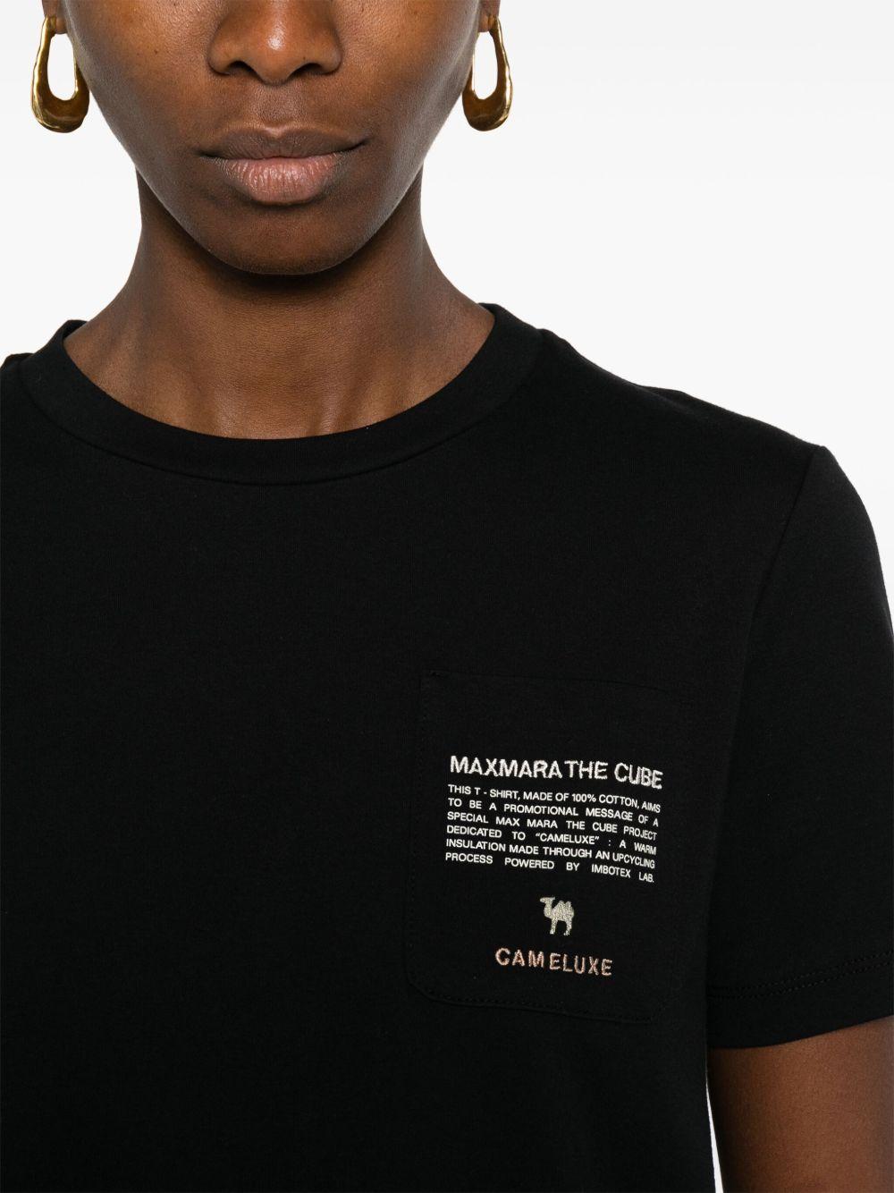 T-shirt Sax nera <BR/> 2419971021600 019 MAX MARA