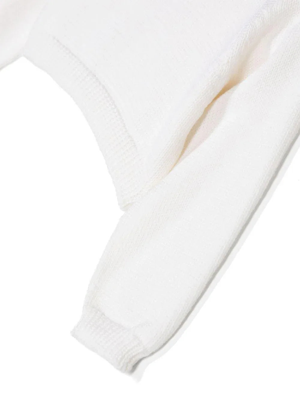 Cardigan bianco neonata lana - Preludio Moda