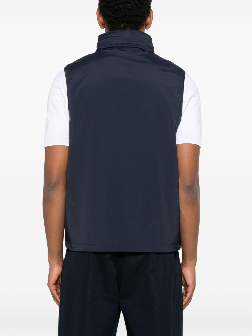 Gilet valen stretch nylon jersey blu