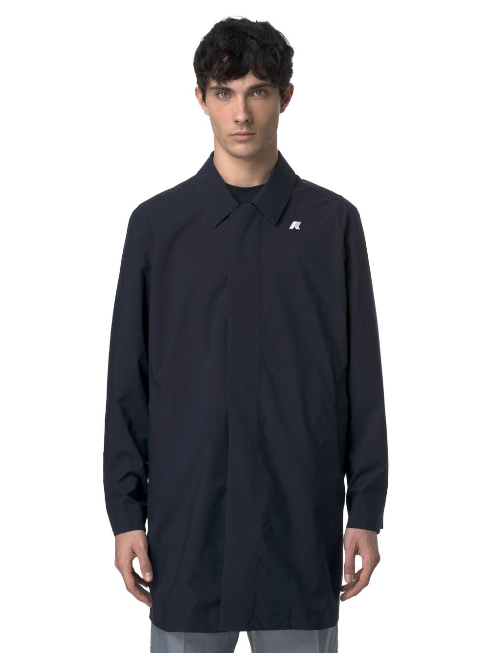 Trench kenley stretch 2l blu