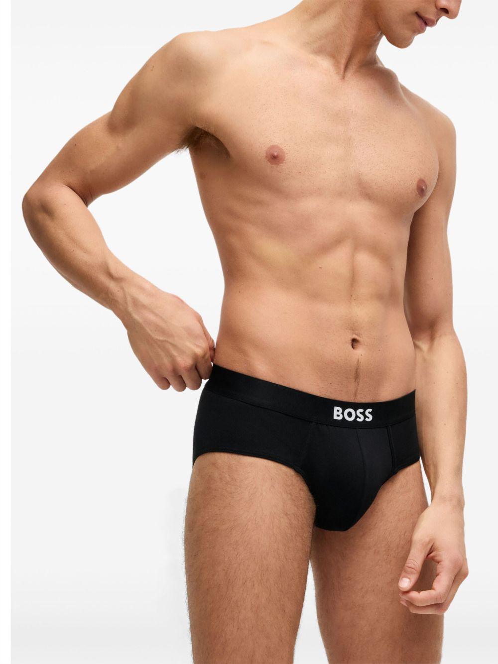 Boxer con logo in vita elasticizzata 50546561 001 BOSS