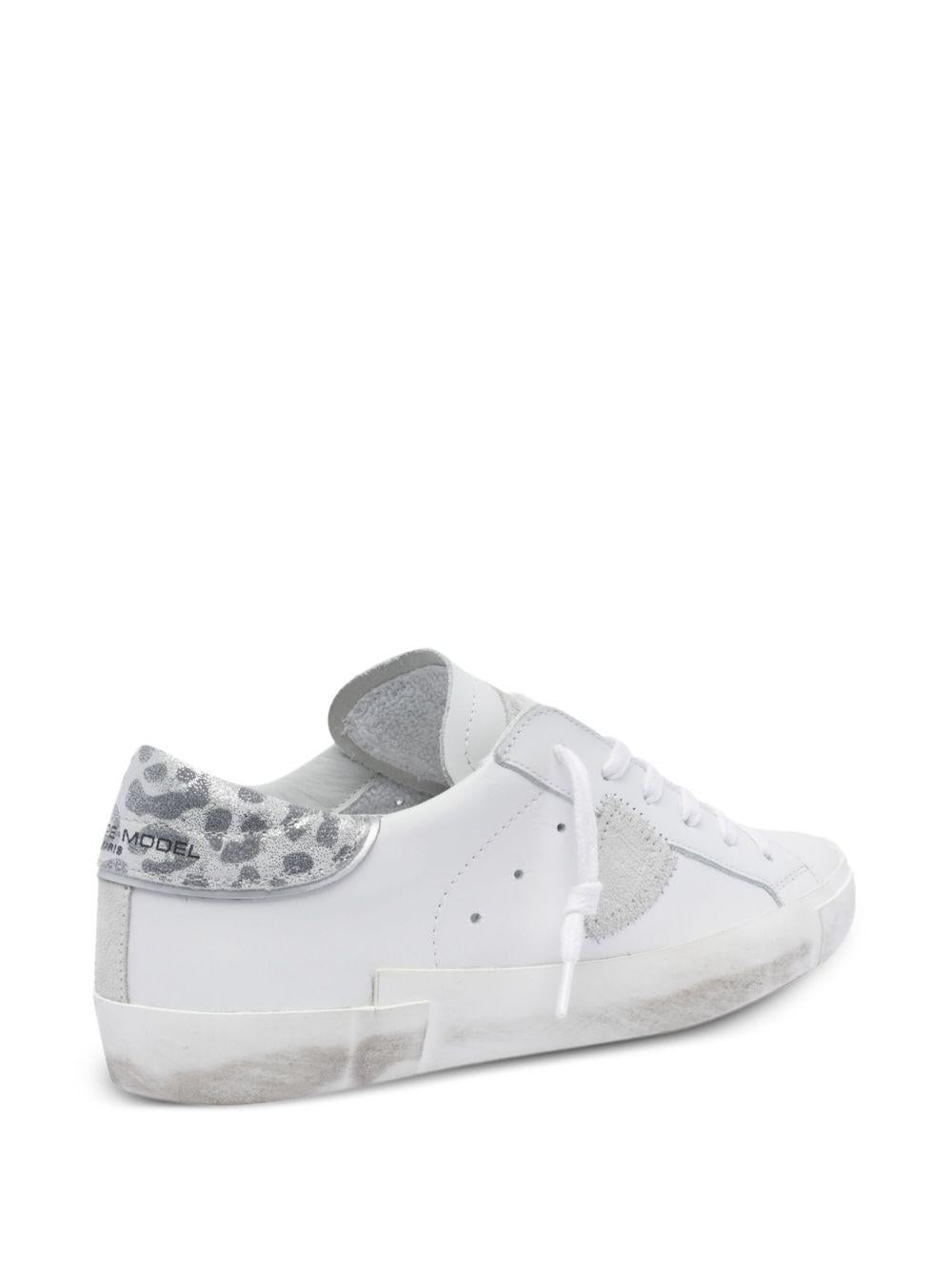 Sneakers prx low bianco/argento maculato