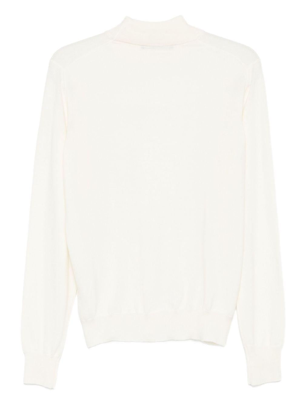 Maglione a Collo Alto in Tessuto LIONELGSI2501 005 TAGLIATORE