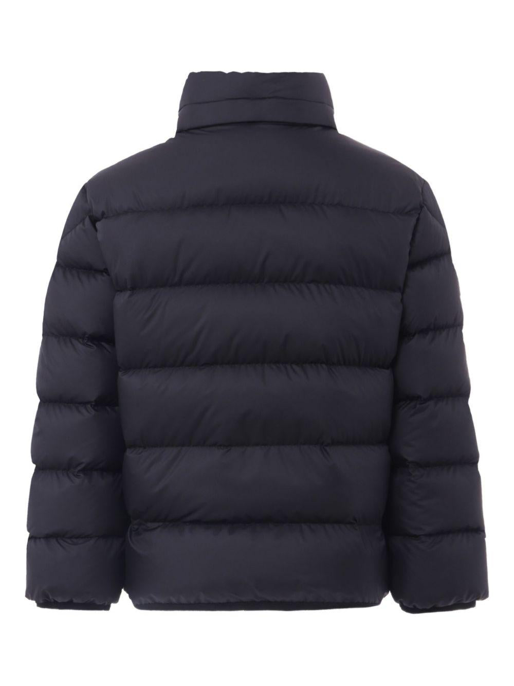 Piumino Imbottito in Poliestere con Cappuccio Estraibile K29541A00026597X2 999 MONCLER KIDS