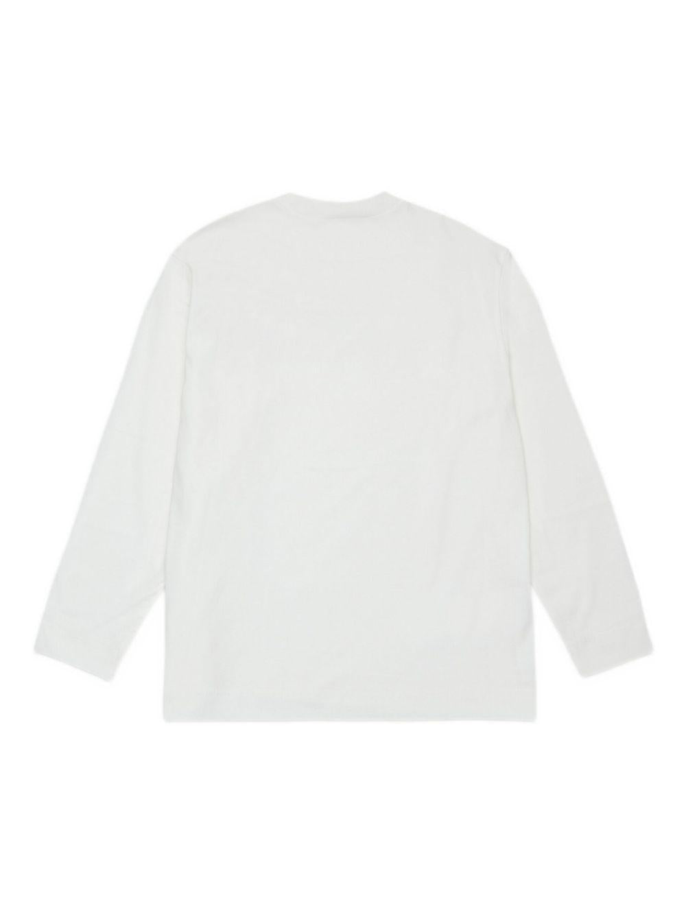 T-shirt a maniche lunghe con logo M01603M00RF 0M114 MARNI KIDS