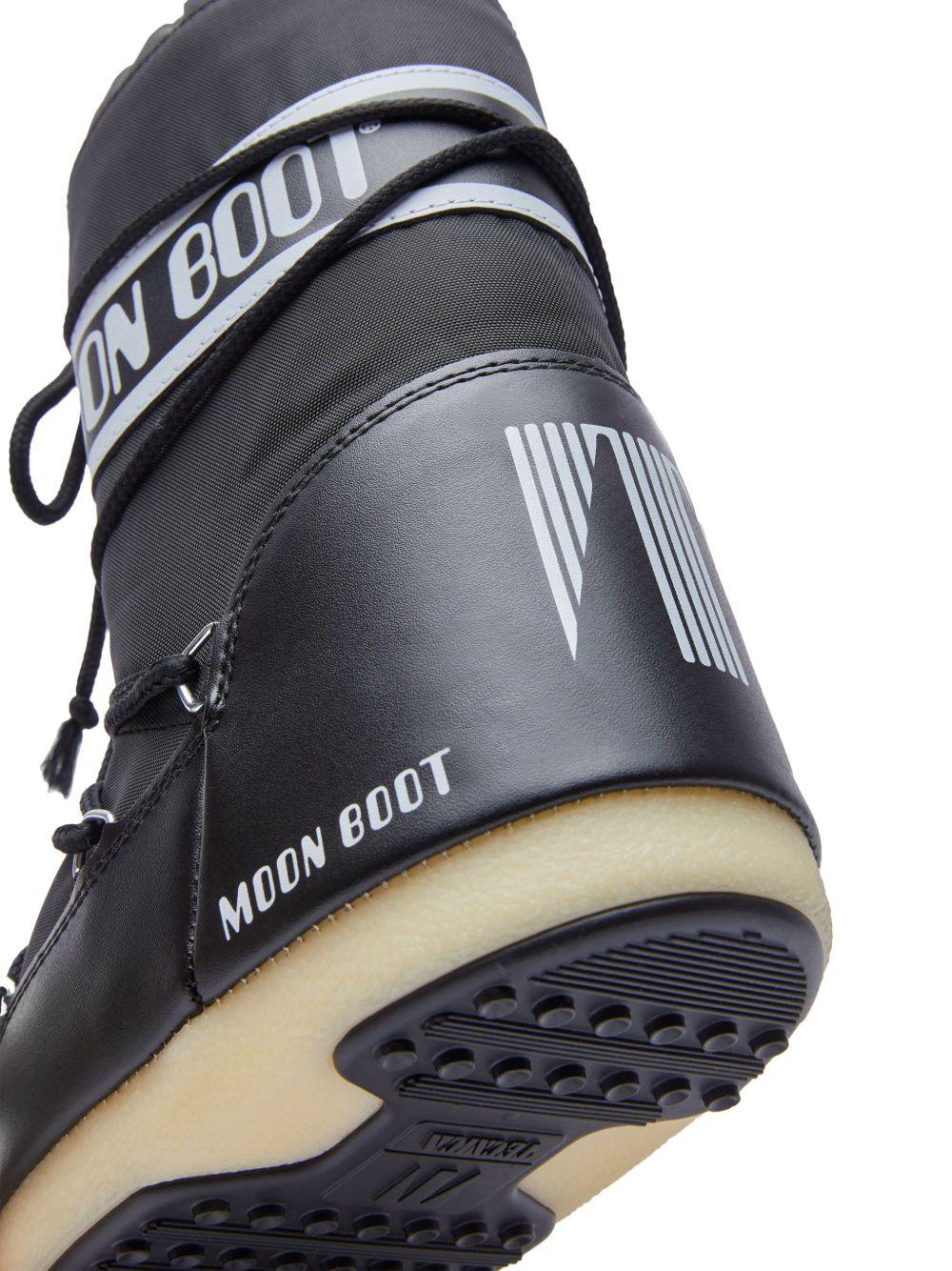 Bianco/nero Stampa del logo 80D1400440# N001 MOON BOOT