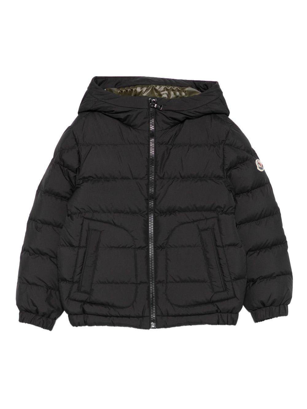 Piumino con Cappuccio Regolabile K29541A00062597YW 999 MONCLER KIDS