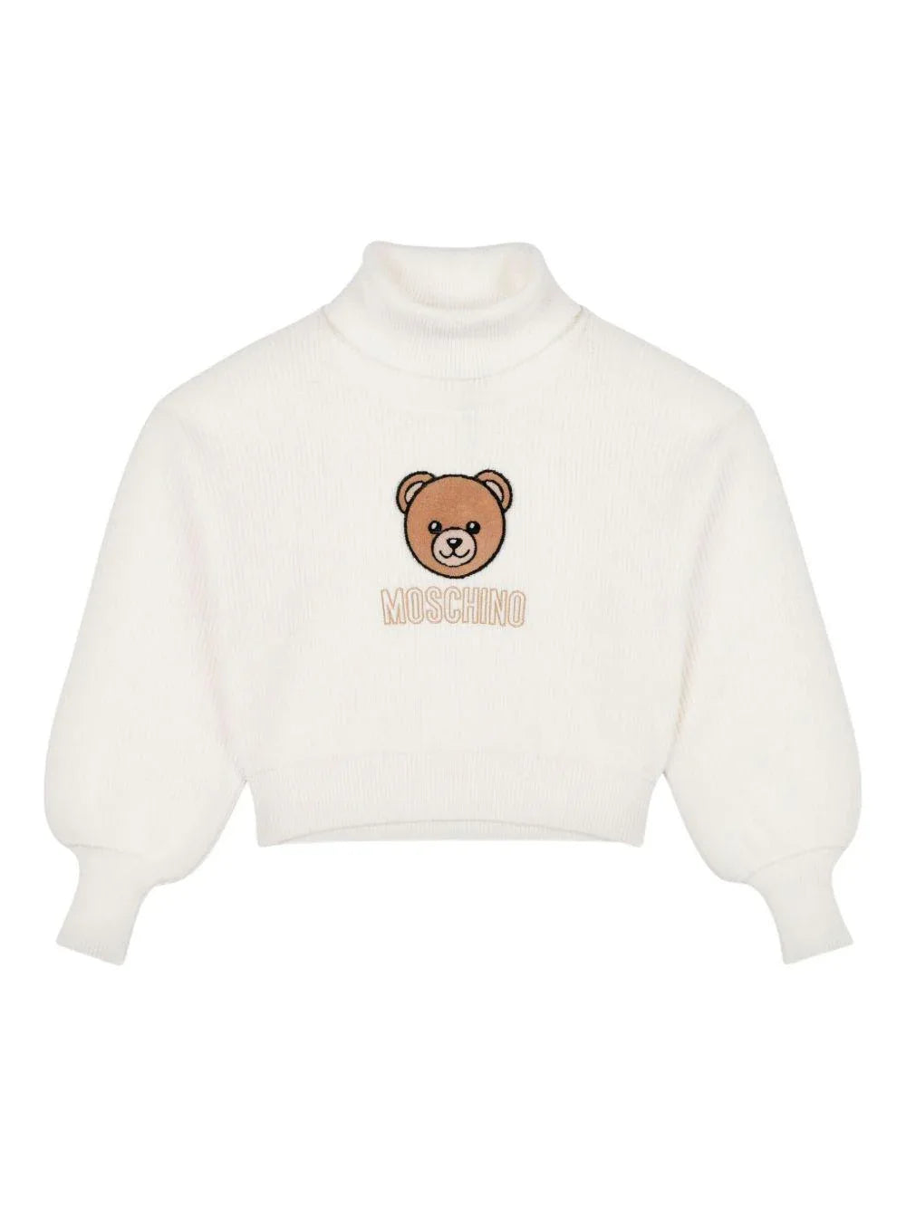 Maglione panna con motivo Teddy Bear - Preludio Moda