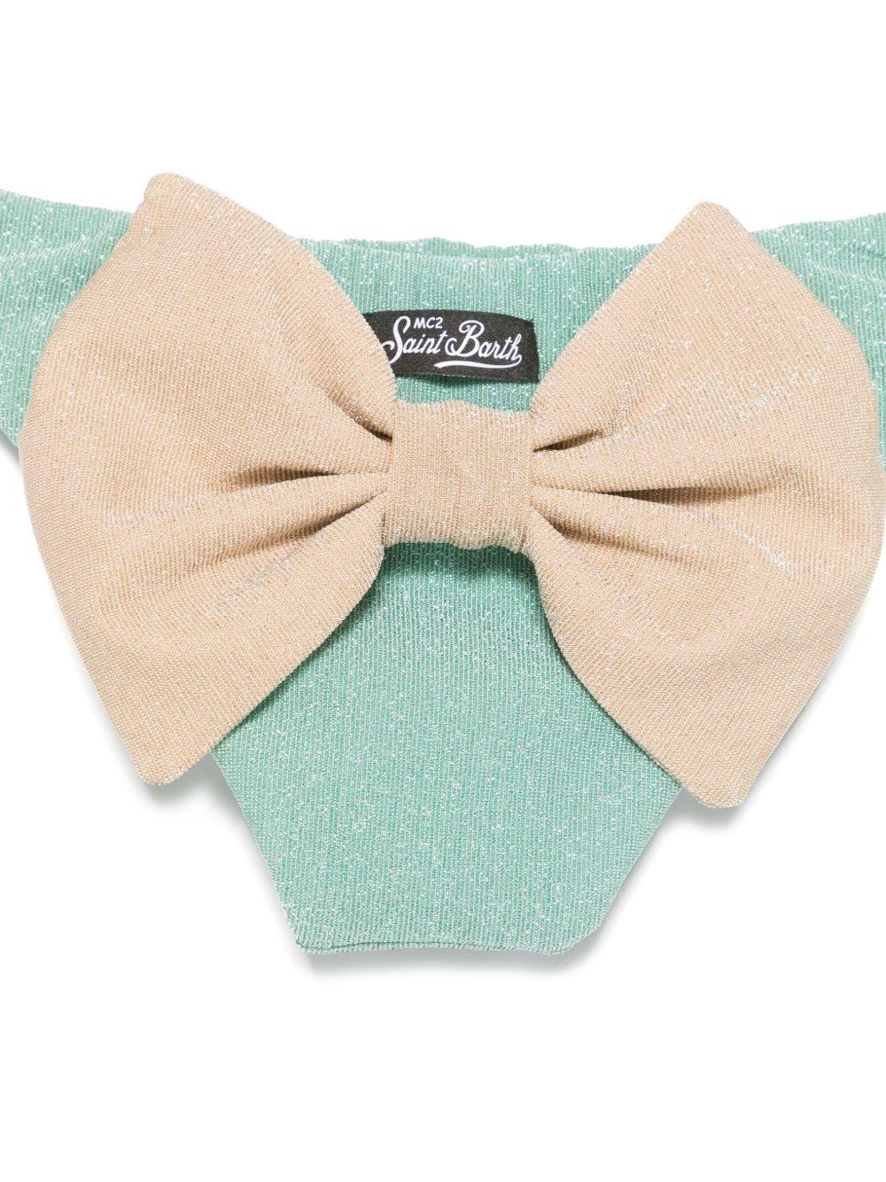 Slip madame glitter verde acqua