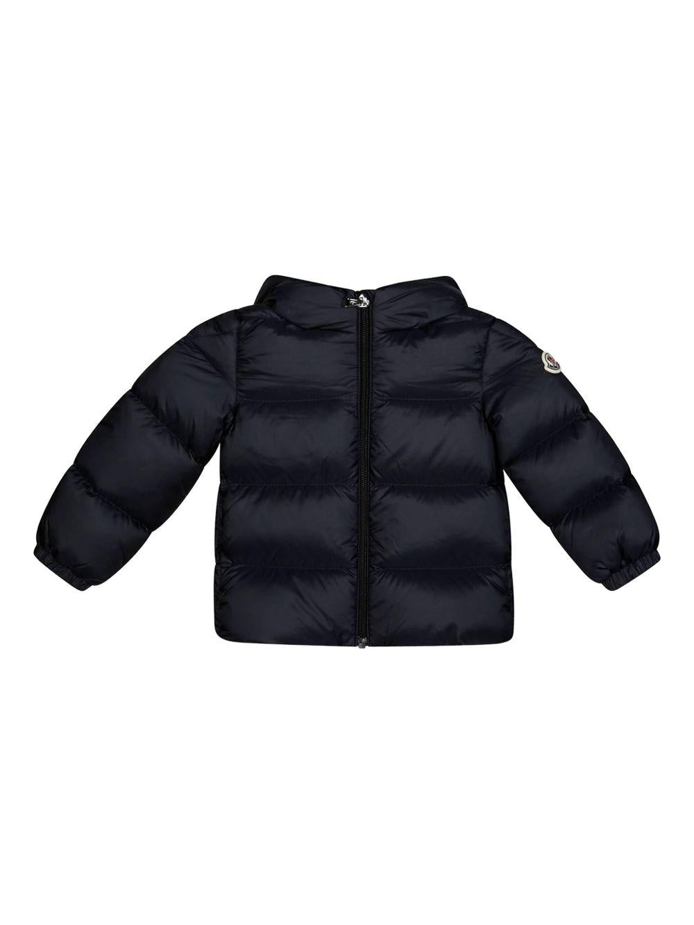Piumino con Cappuccio e chiusura zip per bambina K29511A00017597YF 778 MONCLER KIDS