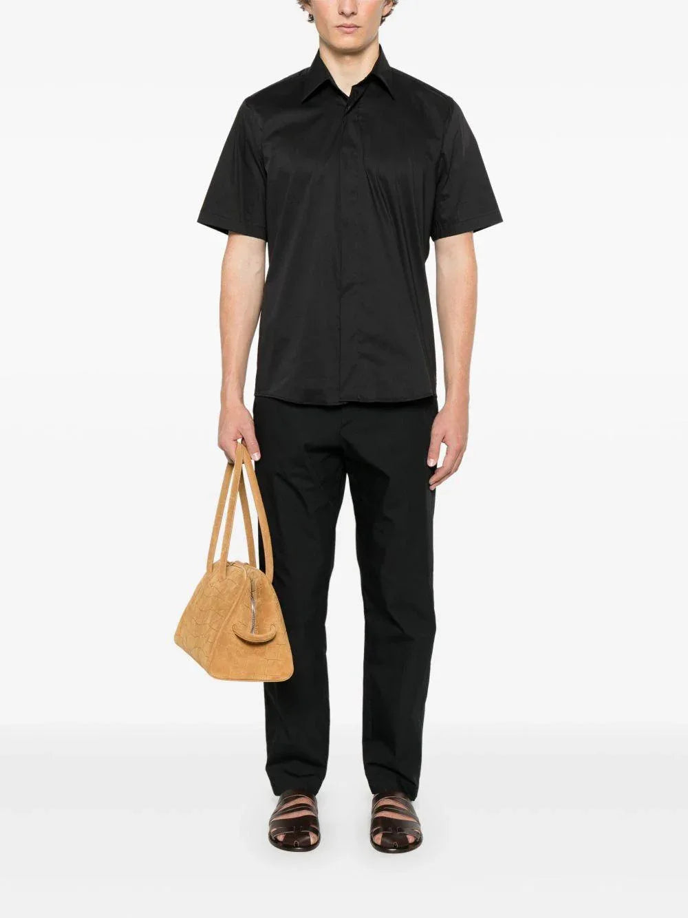 Pantalone Virgin nero - Preludio Moda