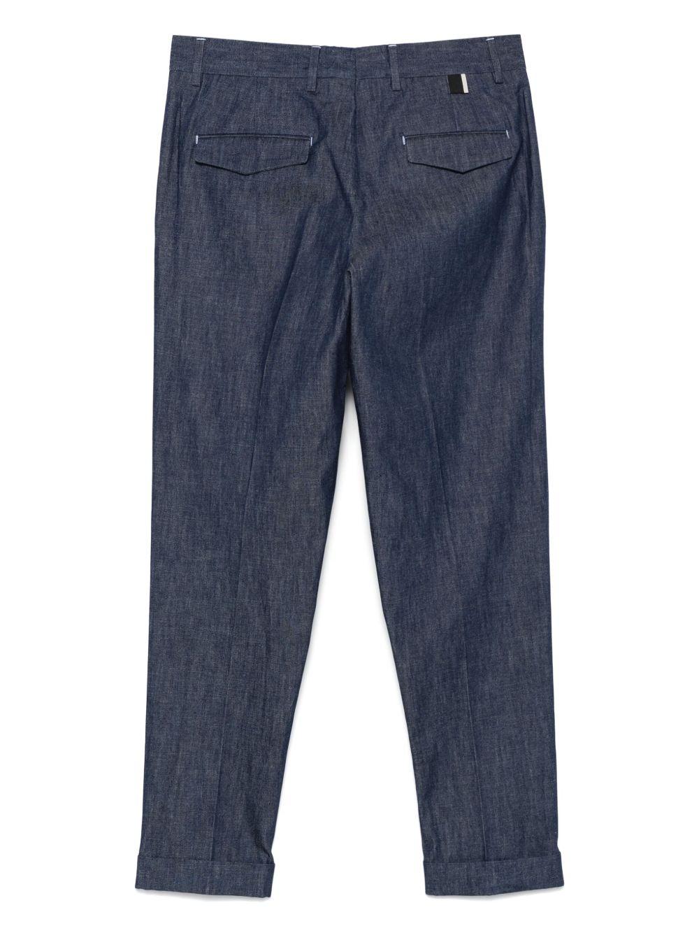 Pantalone Oyster effetto denim L1PSS256878 E078 LOW BRAND