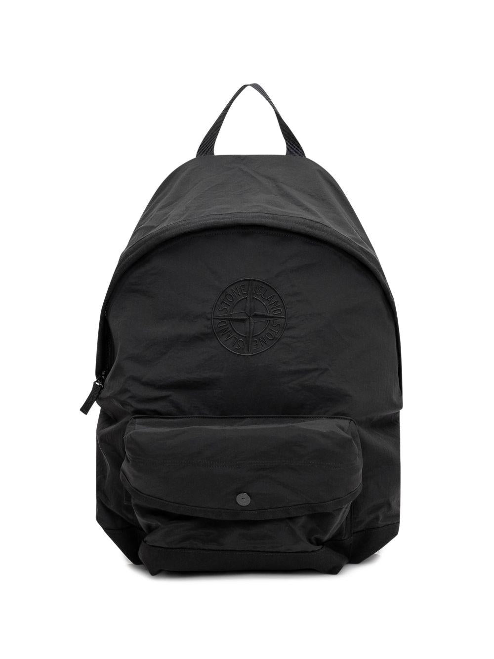 Zaino con manico e logo goffrato L1S169200003S0064 V0029 STONE ISLAND KIDS