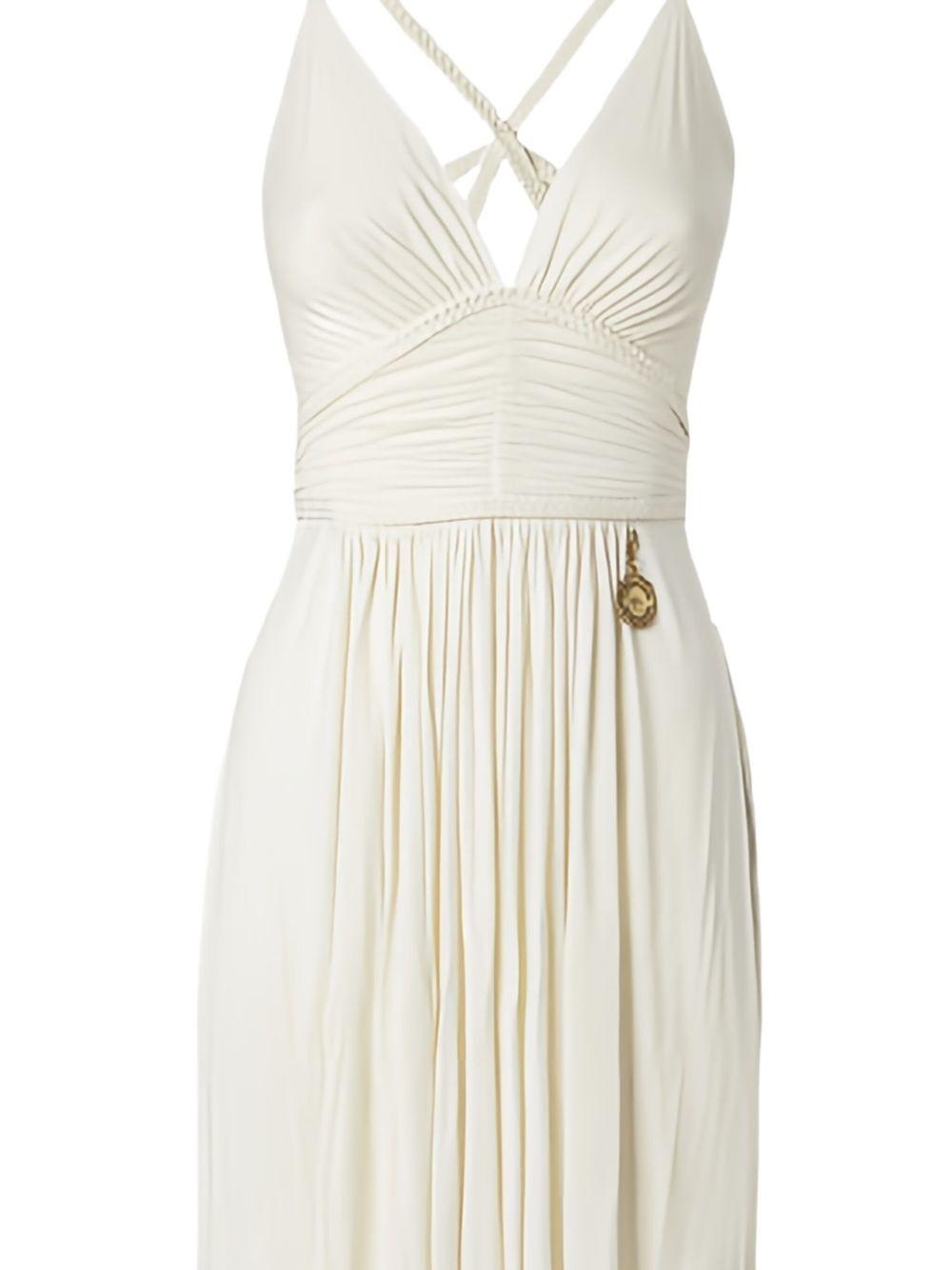 Abito da Sera Bianco AB43032E2 BIANCO ELISABETTA FRANCHI