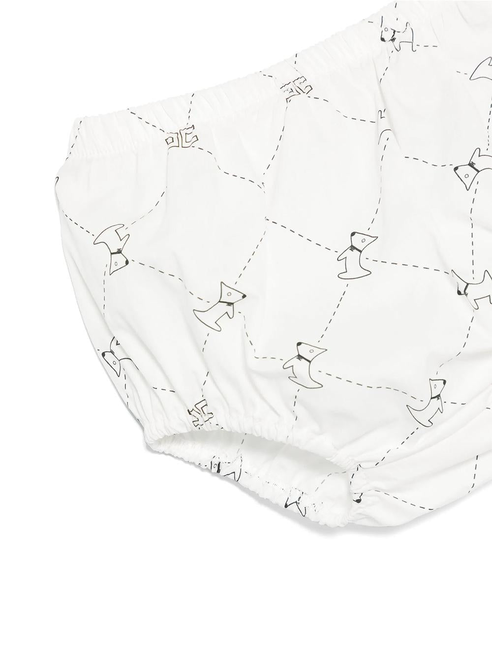 Completo neonata blusa+coulotte stampata (2pz) ENCD0960CAE04 0228 ELISABETTA FRANCHI KIDS