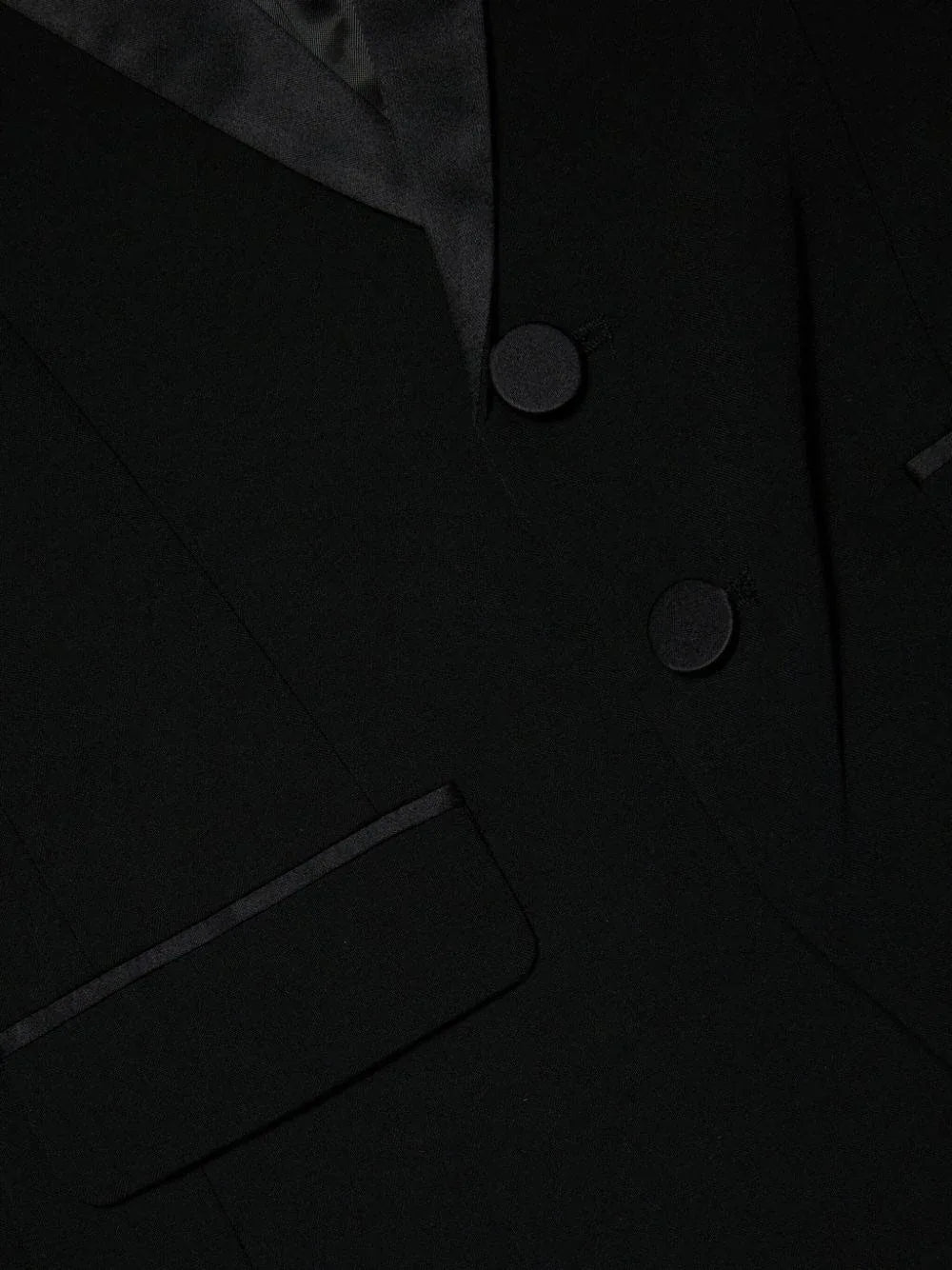 Giacca nera monopetto misto lana - Preludio Moda