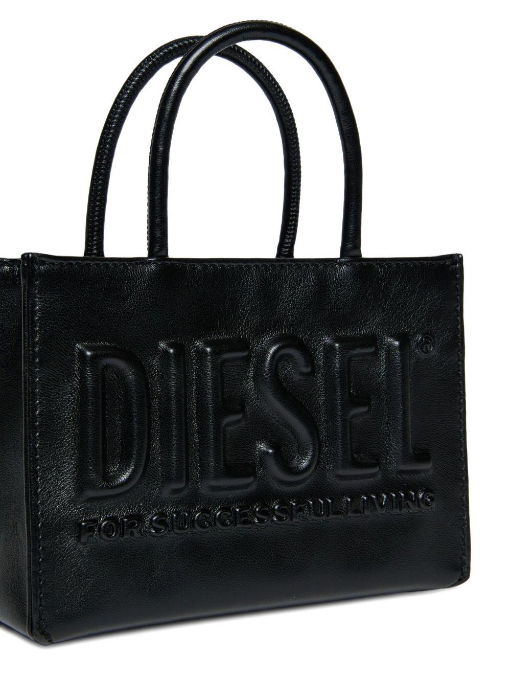 Borsa Mini Nera DSL 3D con logo J02529P8073 T8013 DIESEL KIDS