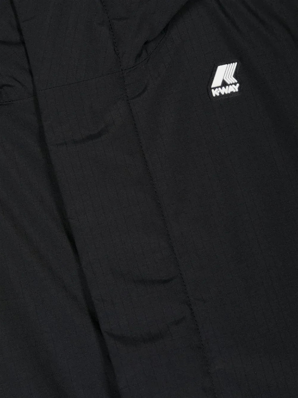 Giubbino nero logo petto - Preludio Moda