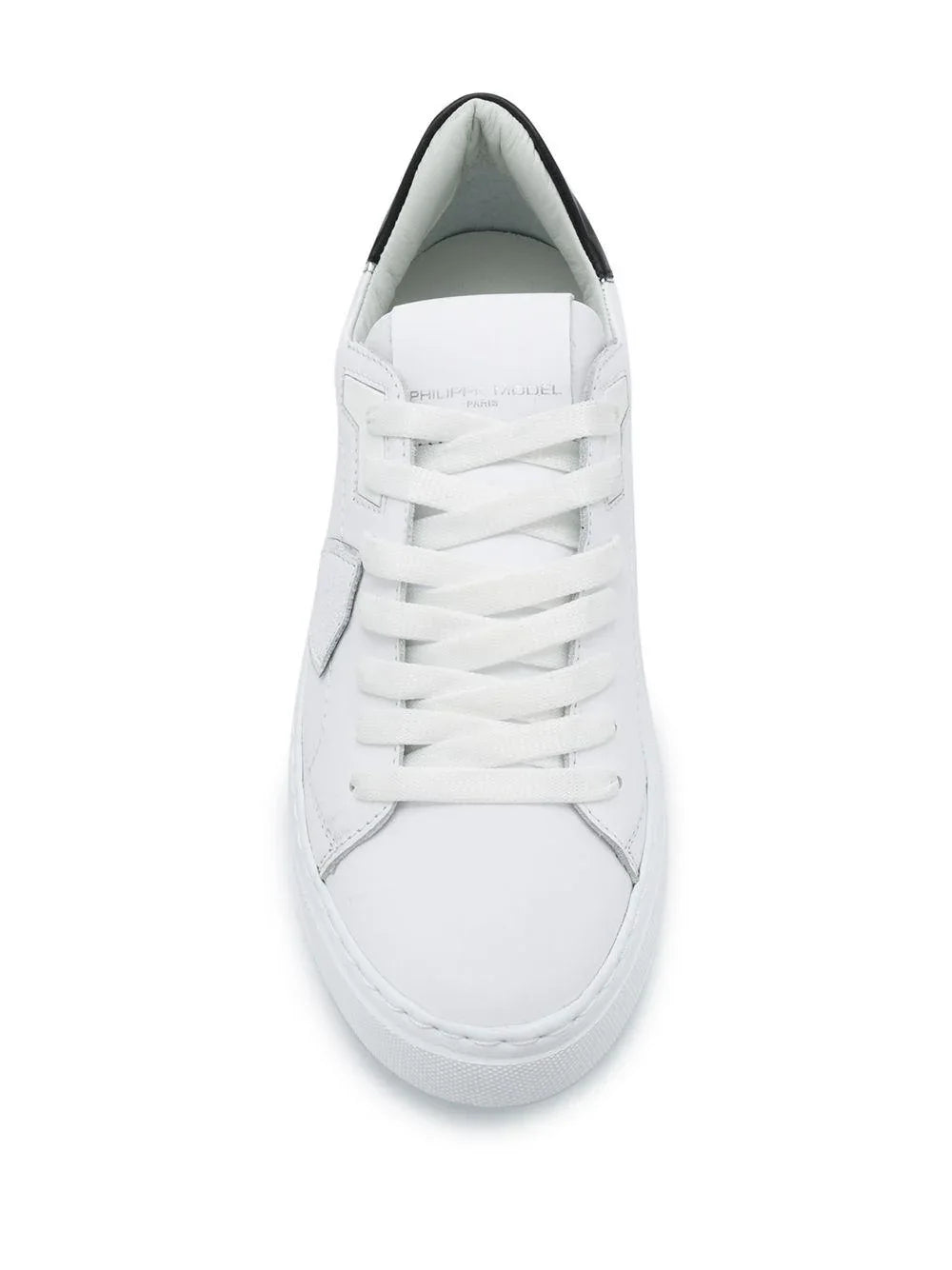Sneakers in pelle con applicazione - Preludio Moda