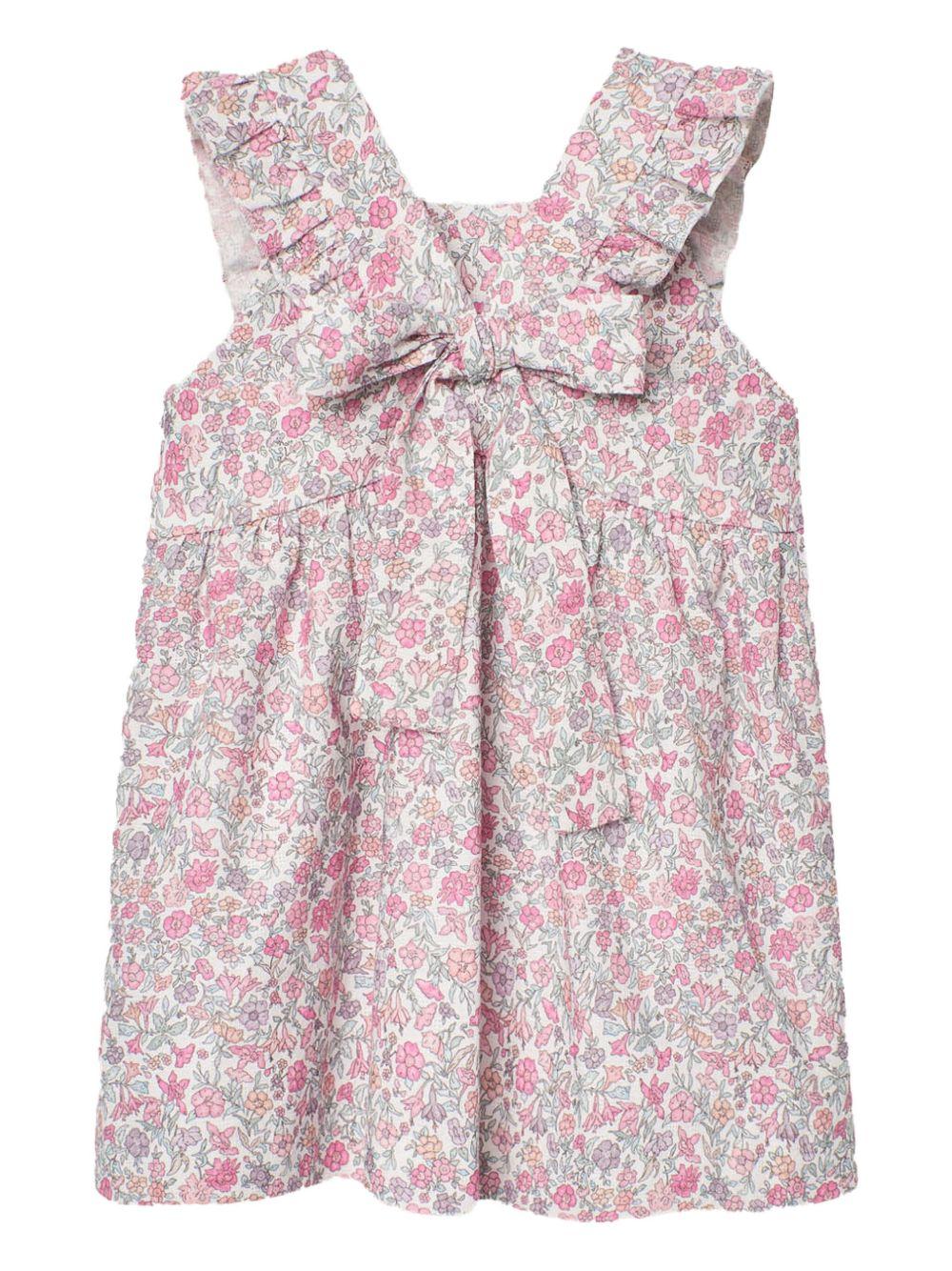 Abito con fantasia floreale neonata 004152517 31T1957 PAZ RODRIGUEZ KIDS