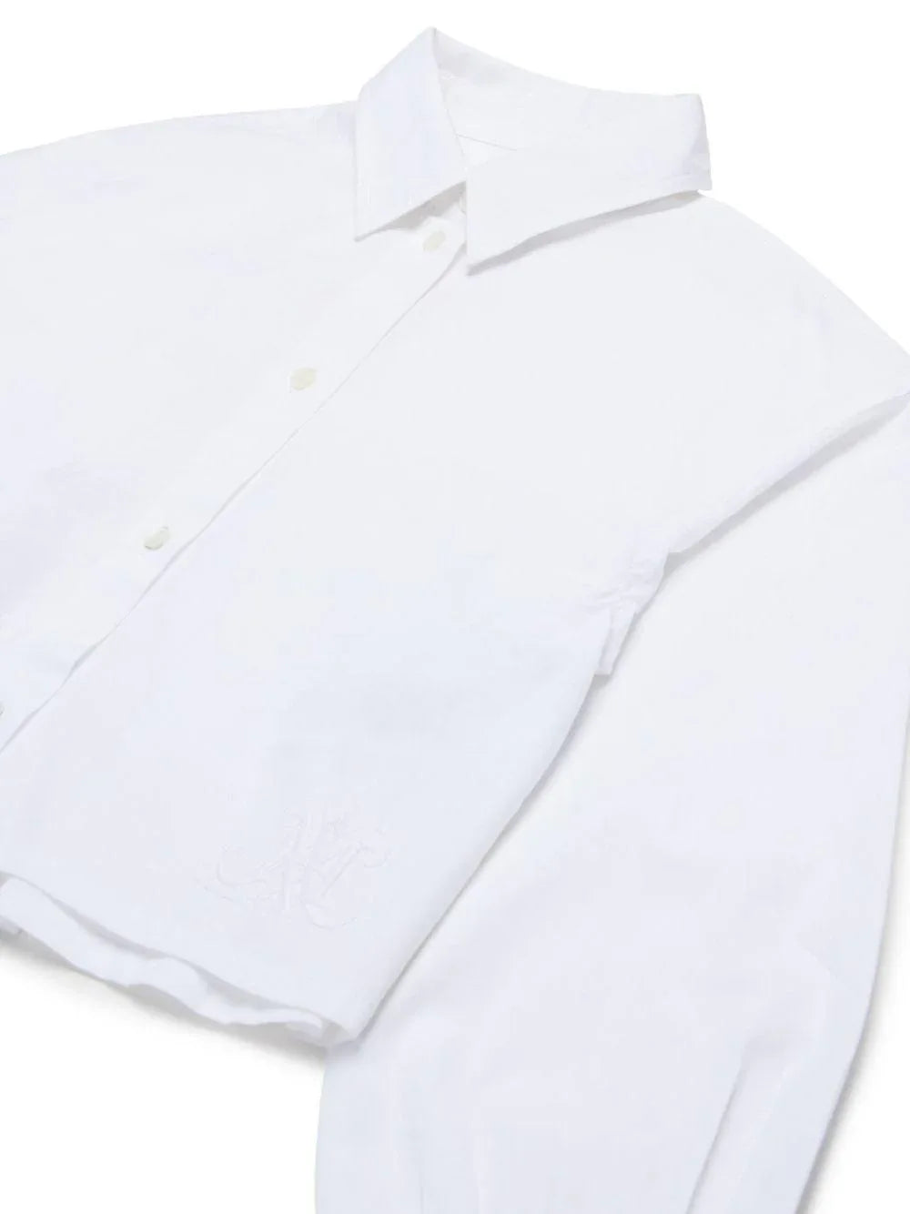 Camicia crop bianca - Preludio Moda