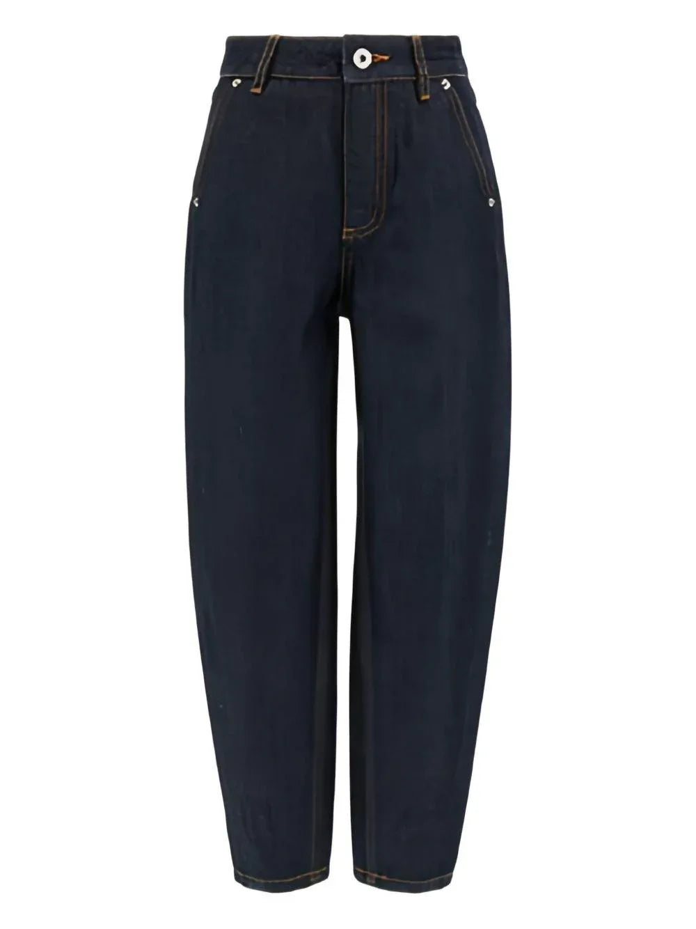 Jeans blu con applicazione - Preludio Moda