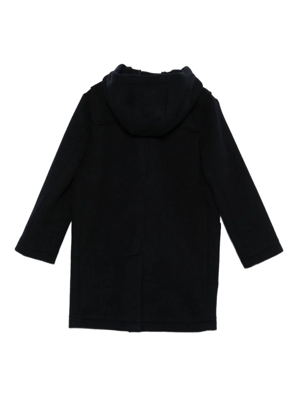 Cappotto nero con chiusura a levetta - Preludio Moda