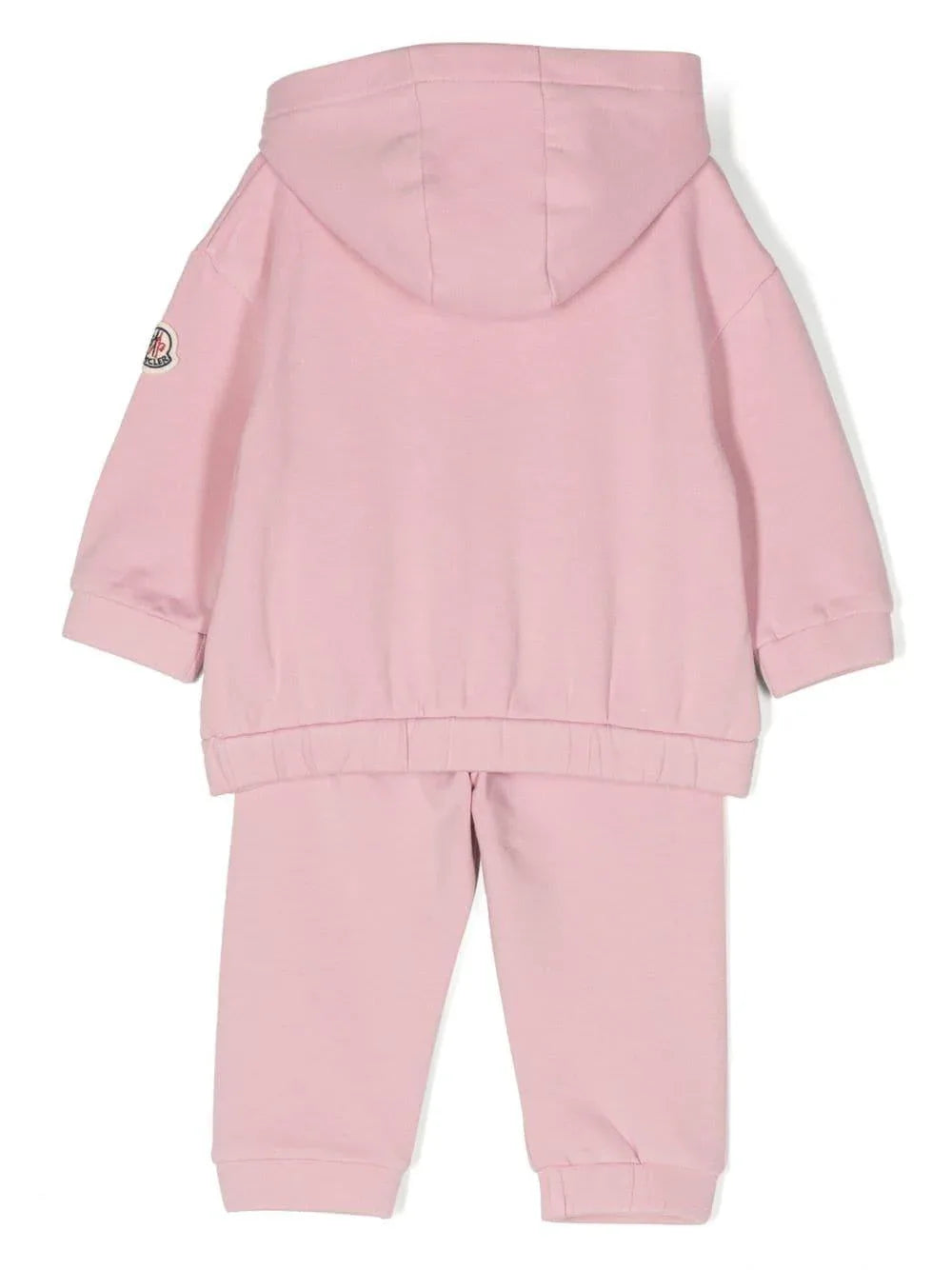 Set da due neonata rosa logo teddy - Preludio Moda