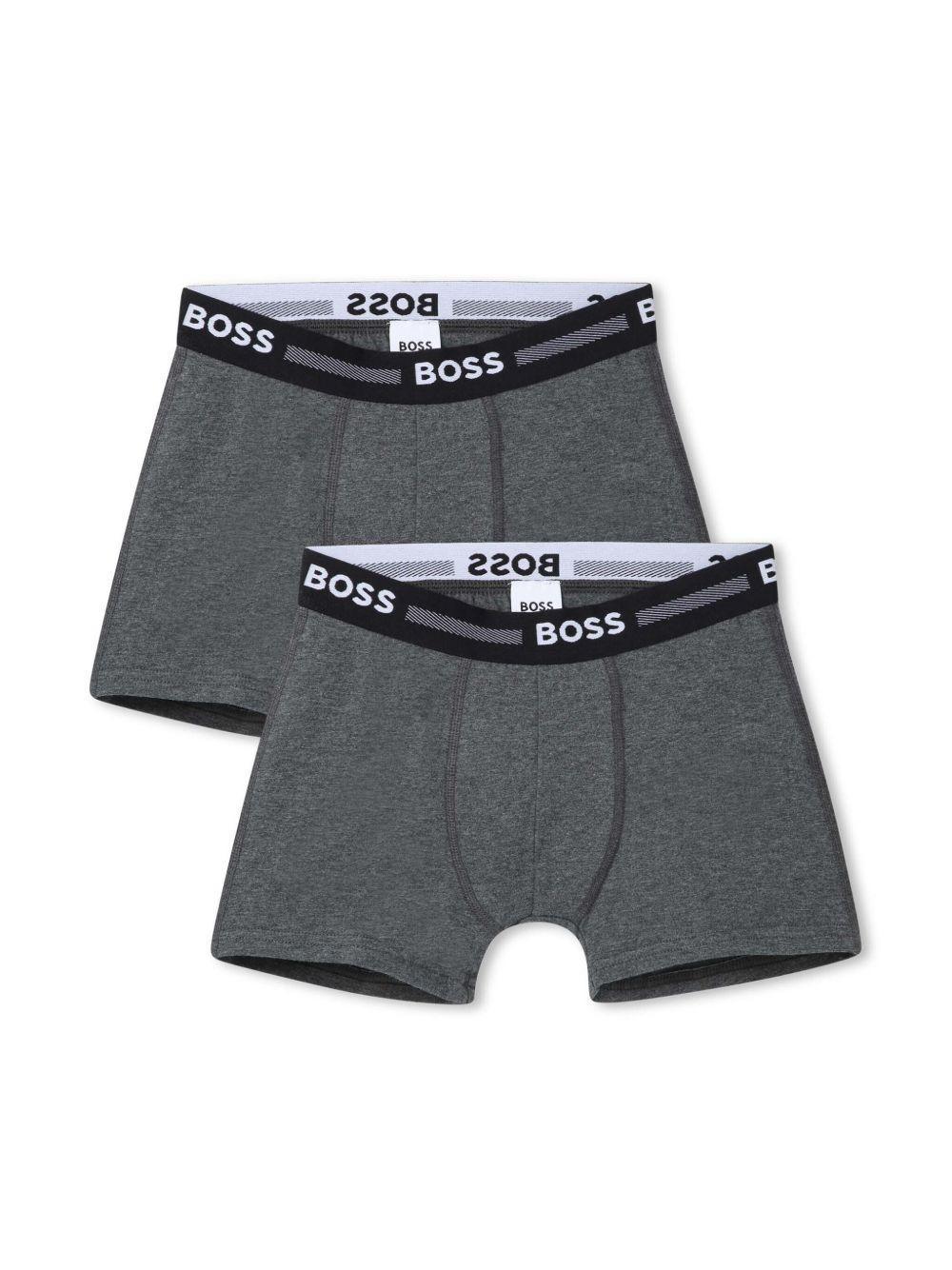 Set boxer grigio (2pz) - Preludio Moda