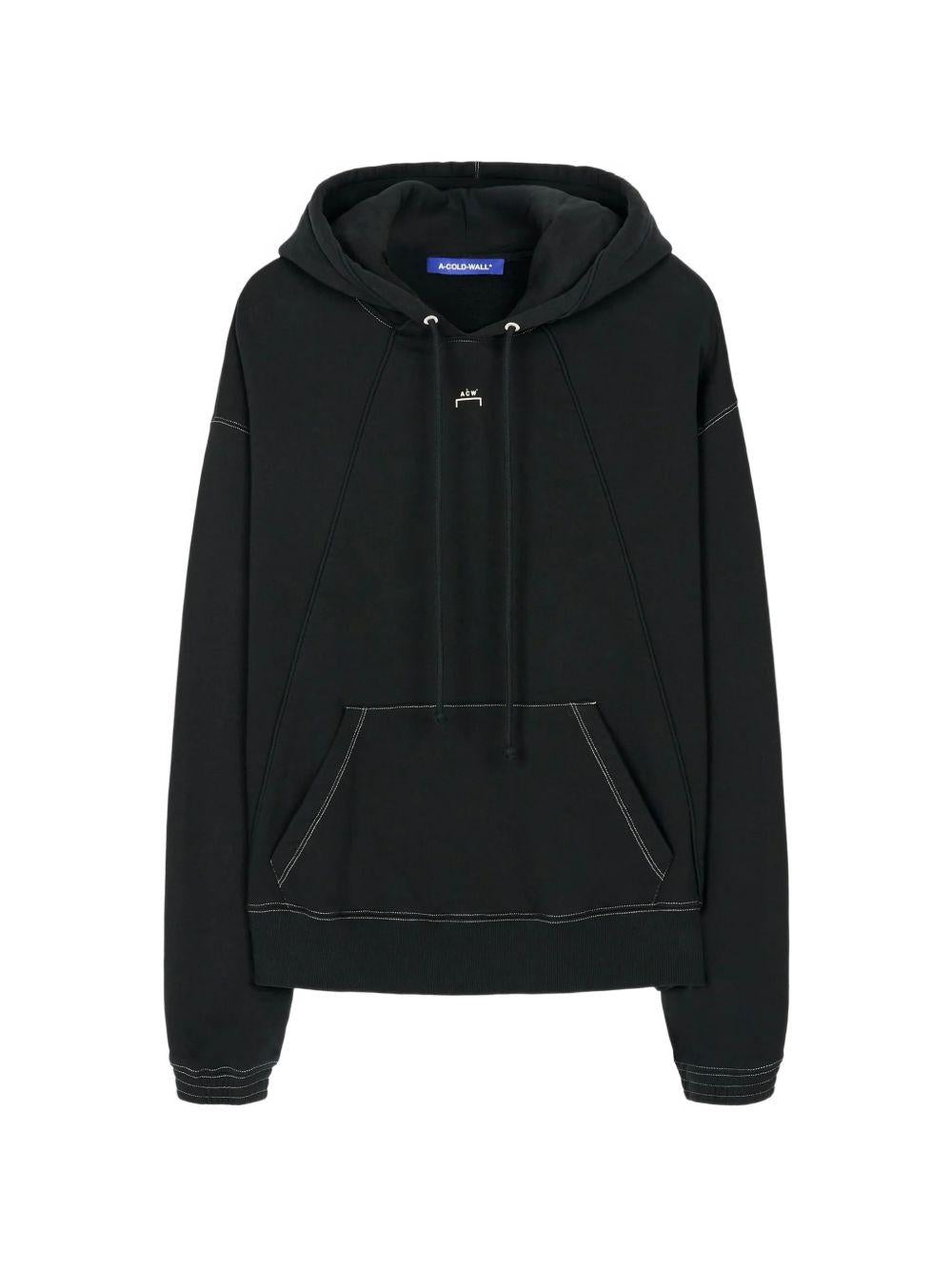 Felpa con cappuccio e cuciture a contrasto ACWMW231 ONYX A-COLD-WALL*
