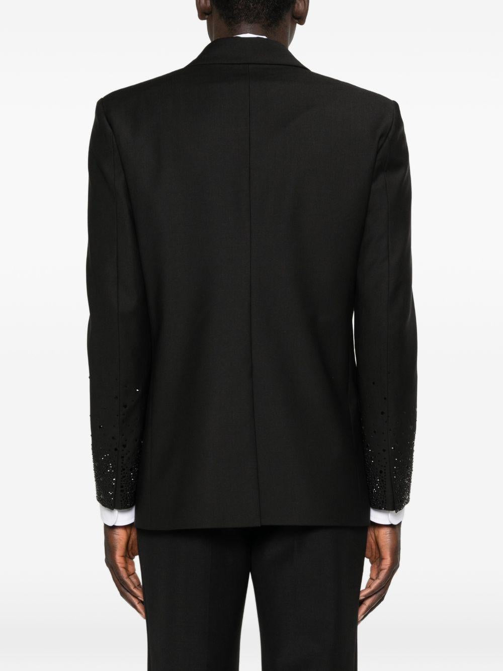 Blazer doppiopetto con maniche impreziosite 5S743EA1WK K102 PATRIZIA PEPE