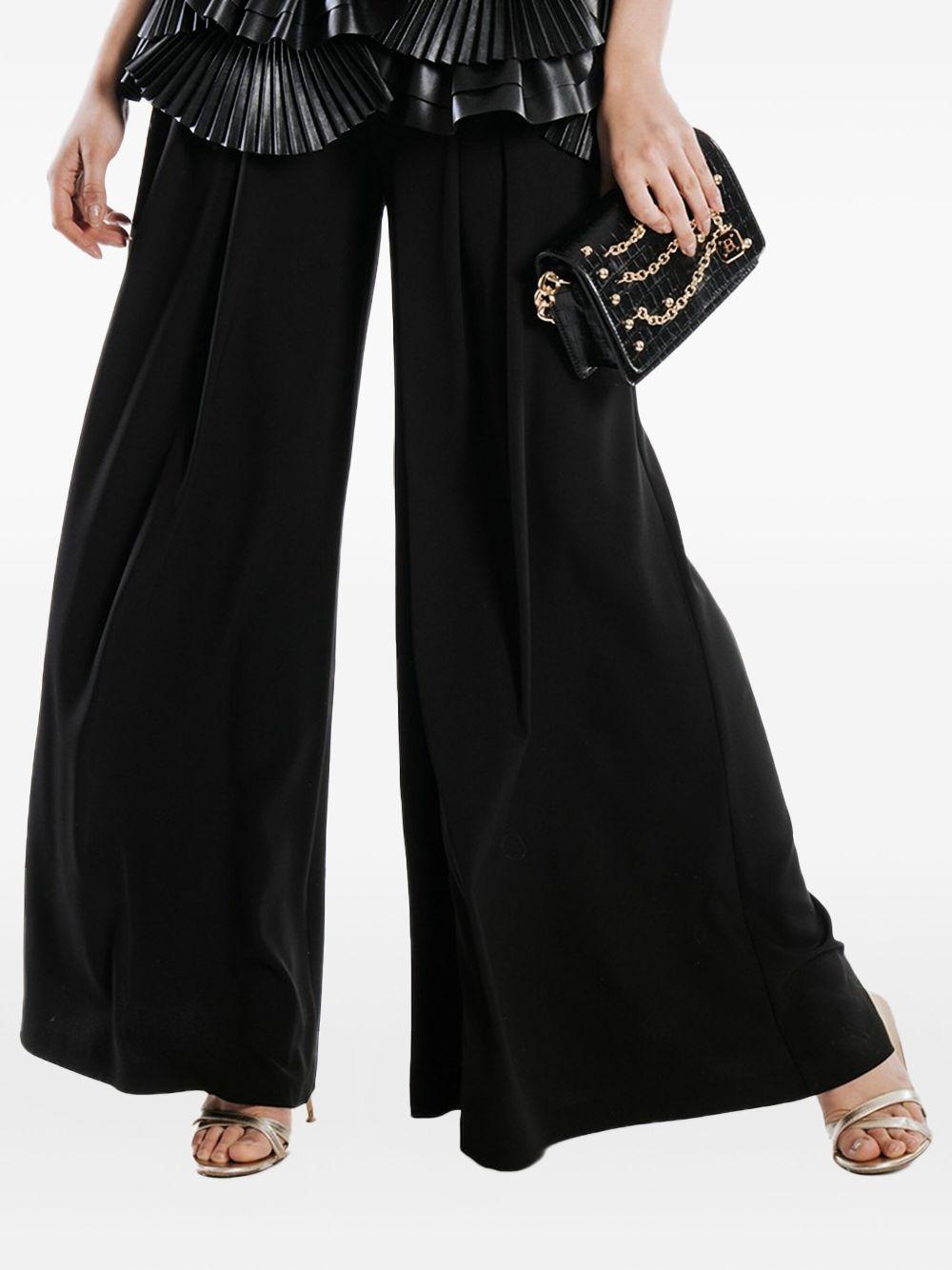 Pantalone entra over nero MF0605 NERO BABYLON COLLECTION
