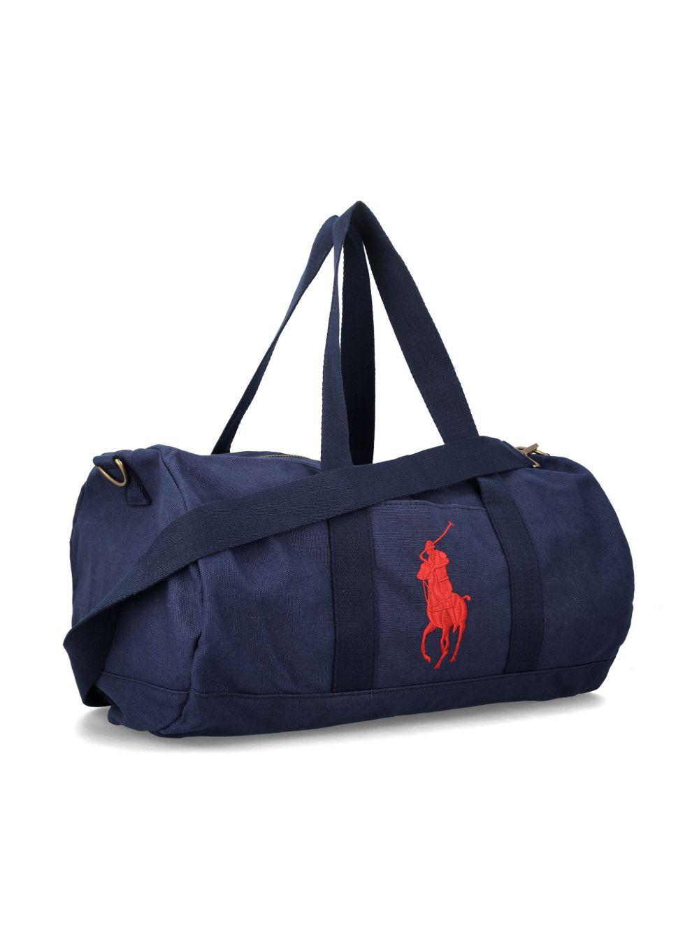 Borsone in Cotone con Ricamo Polo Pony 9AR025 BCV POLO RALPH LAUREN KIDS